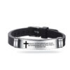 Inspirational Quote Faith Christian Bible Verse  (Proverbs 4:23) -silver (NEW)